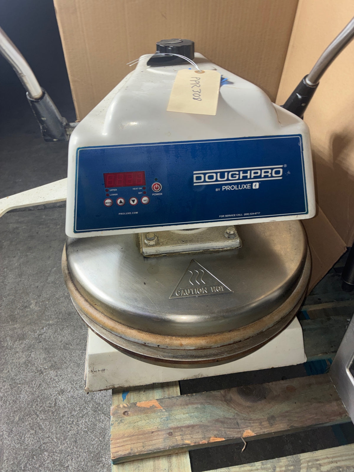 Proluxe DP2000 Dough Press, Countertop