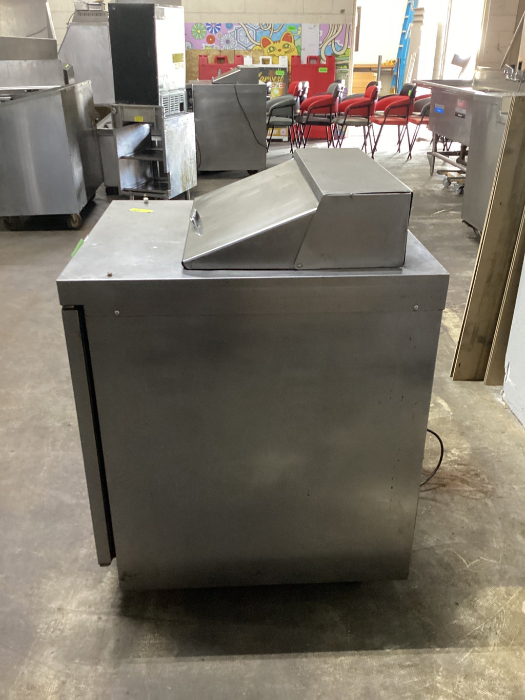 Refrigerated Salad Sandwich Prep Table