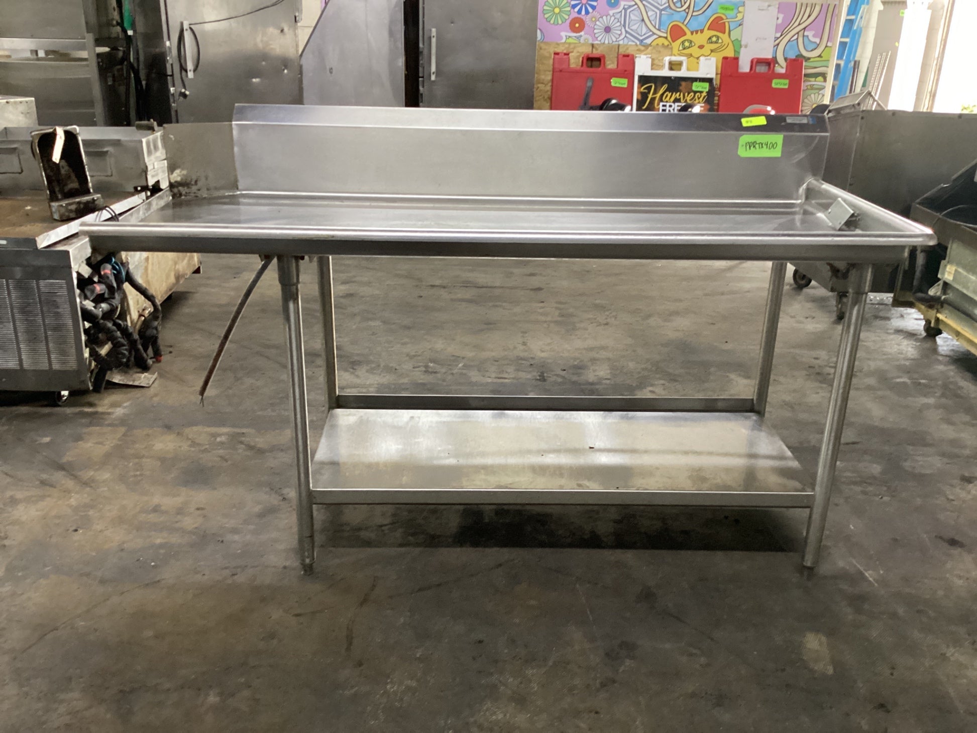 Custom Stainless Steel Work Table