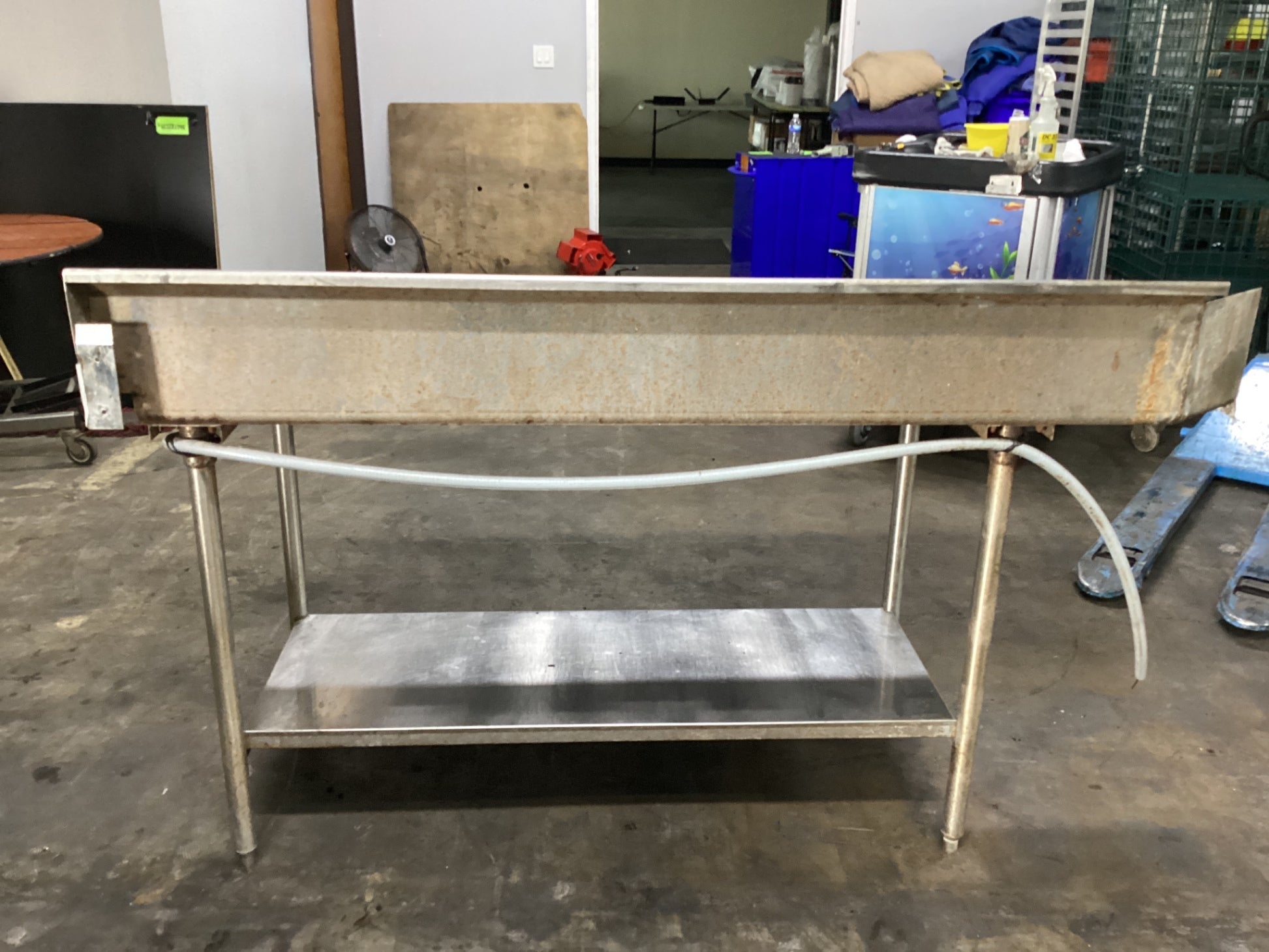 Custom Stainless Steel Work Table