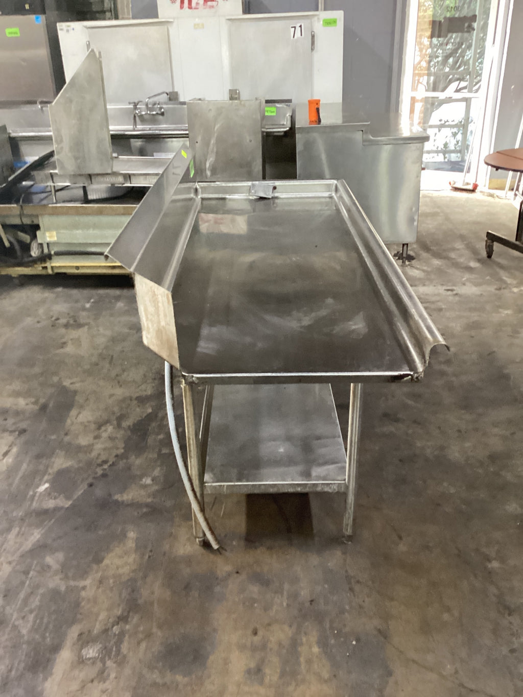 Custom Stainless Steel Work Table
