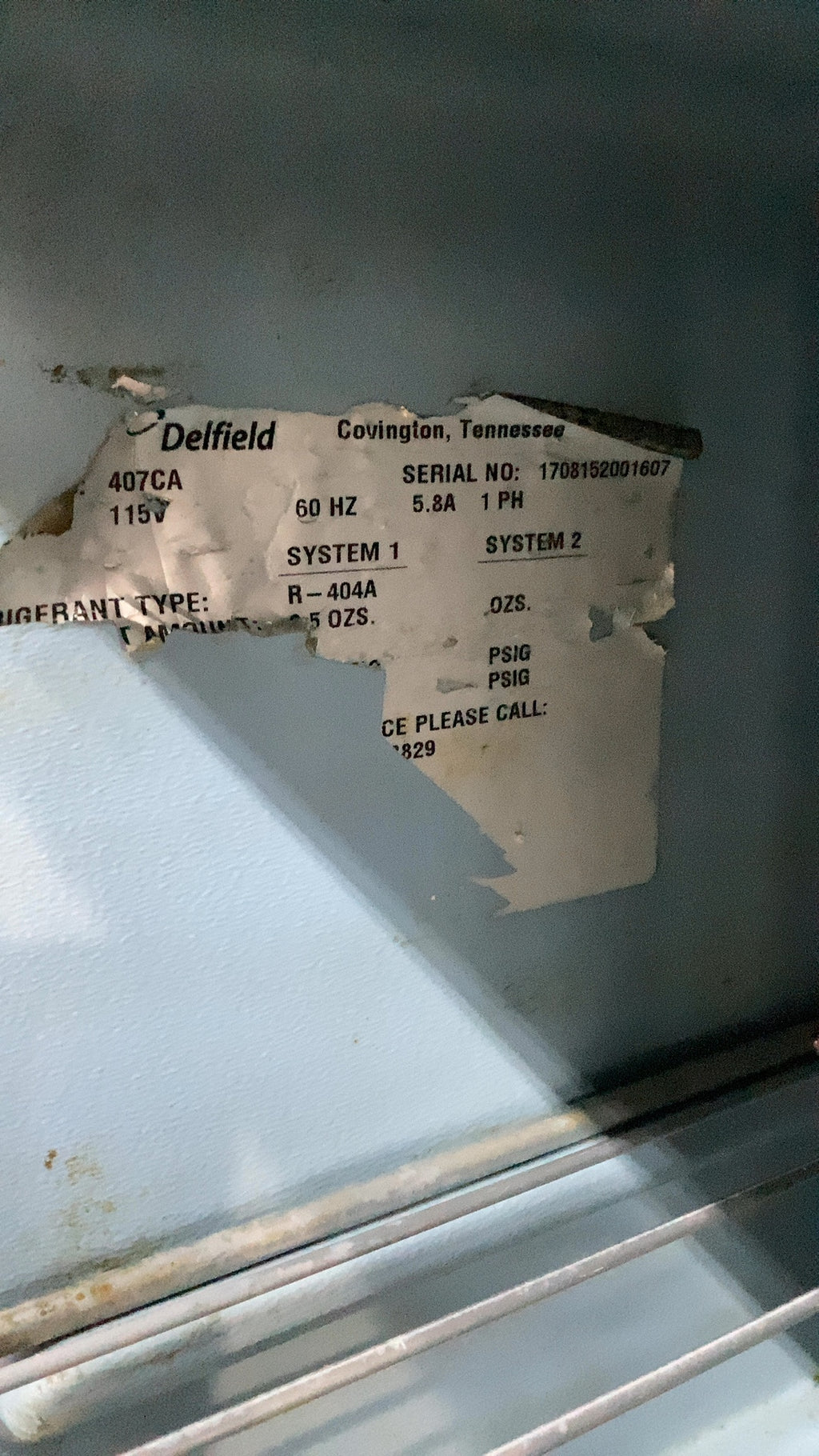 Delfield Undercounter Freezer
