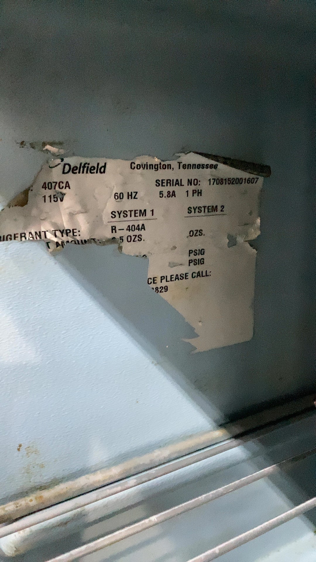 Delfield Undercounter Freezer