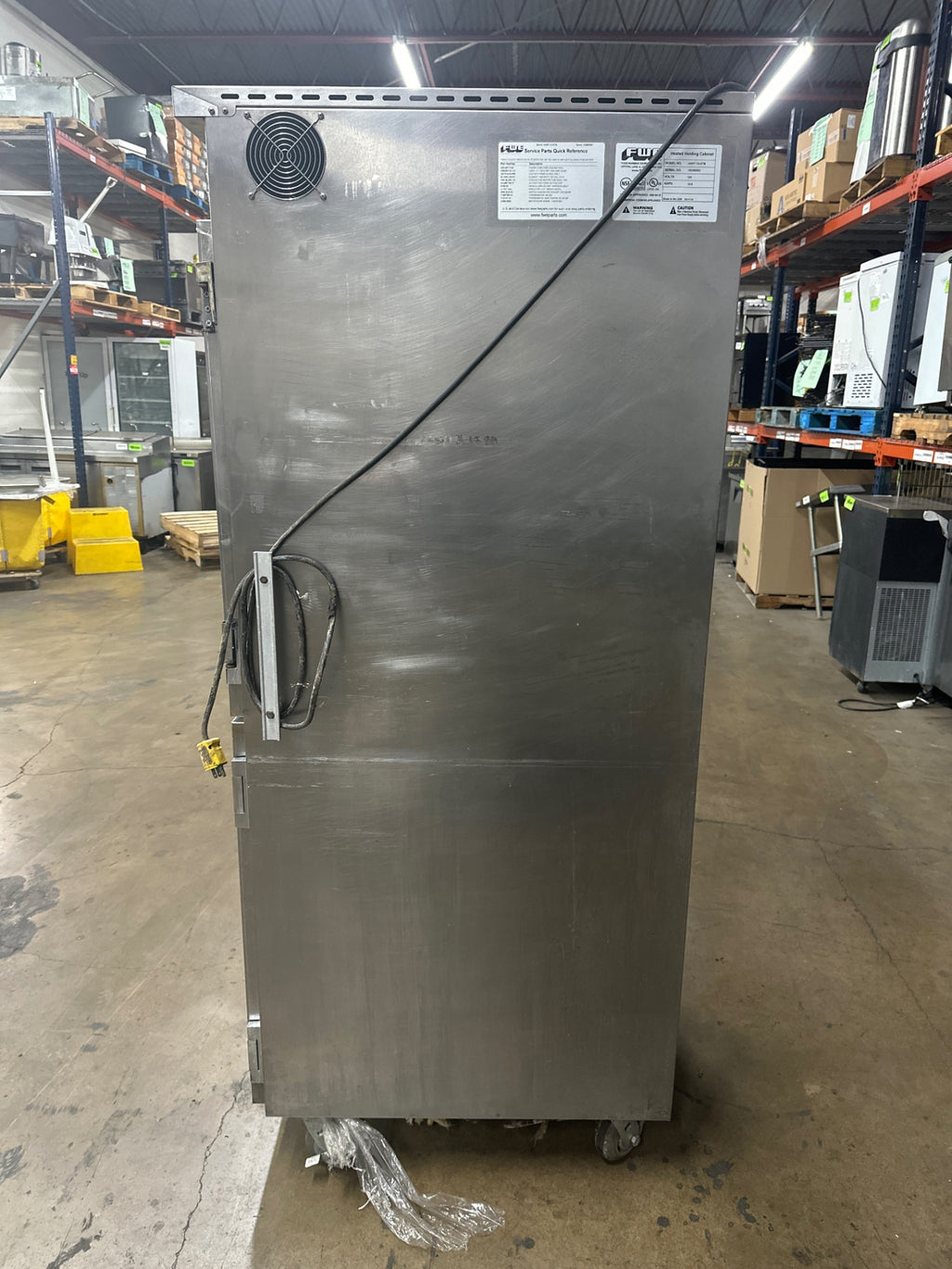 FWE UHST-13P-OTB Mobile Heated Cart
