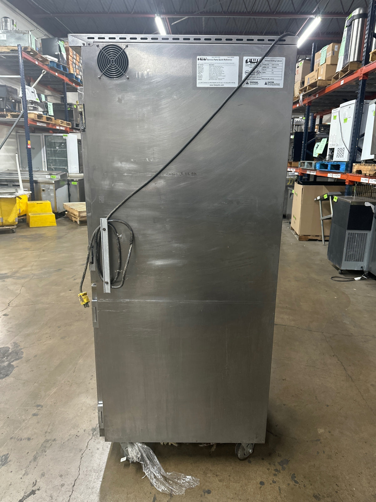 FWE UHST-13P-OTB Mobile Heated Cart