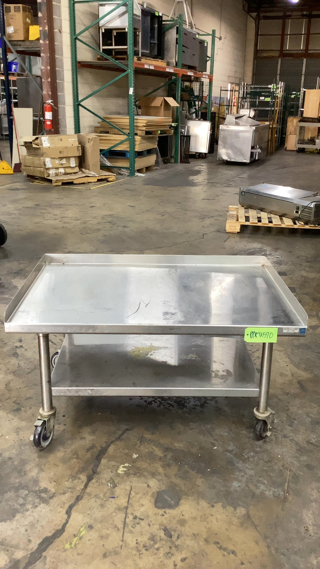 Stainless Steel Table W/ Bottom Shelve