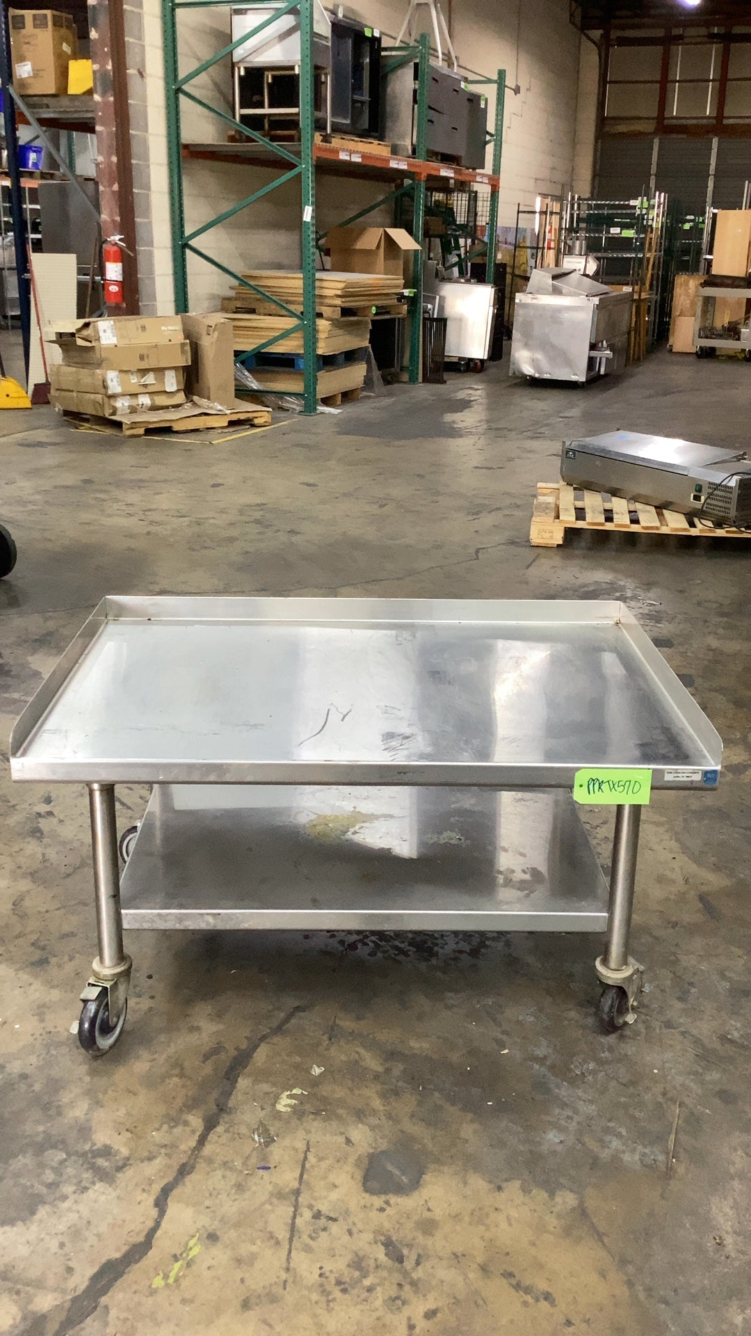 Stainless Steel Table W/ Bottom Shelve