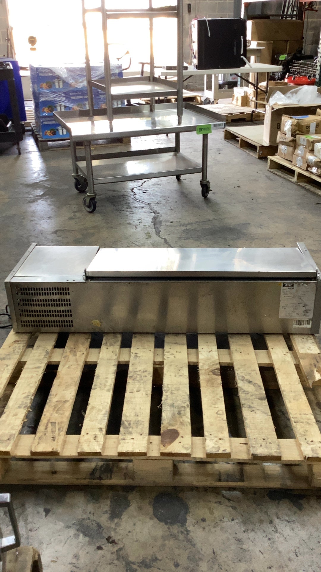 Arctic Air ACP48 Refrigerated Prep Rail
