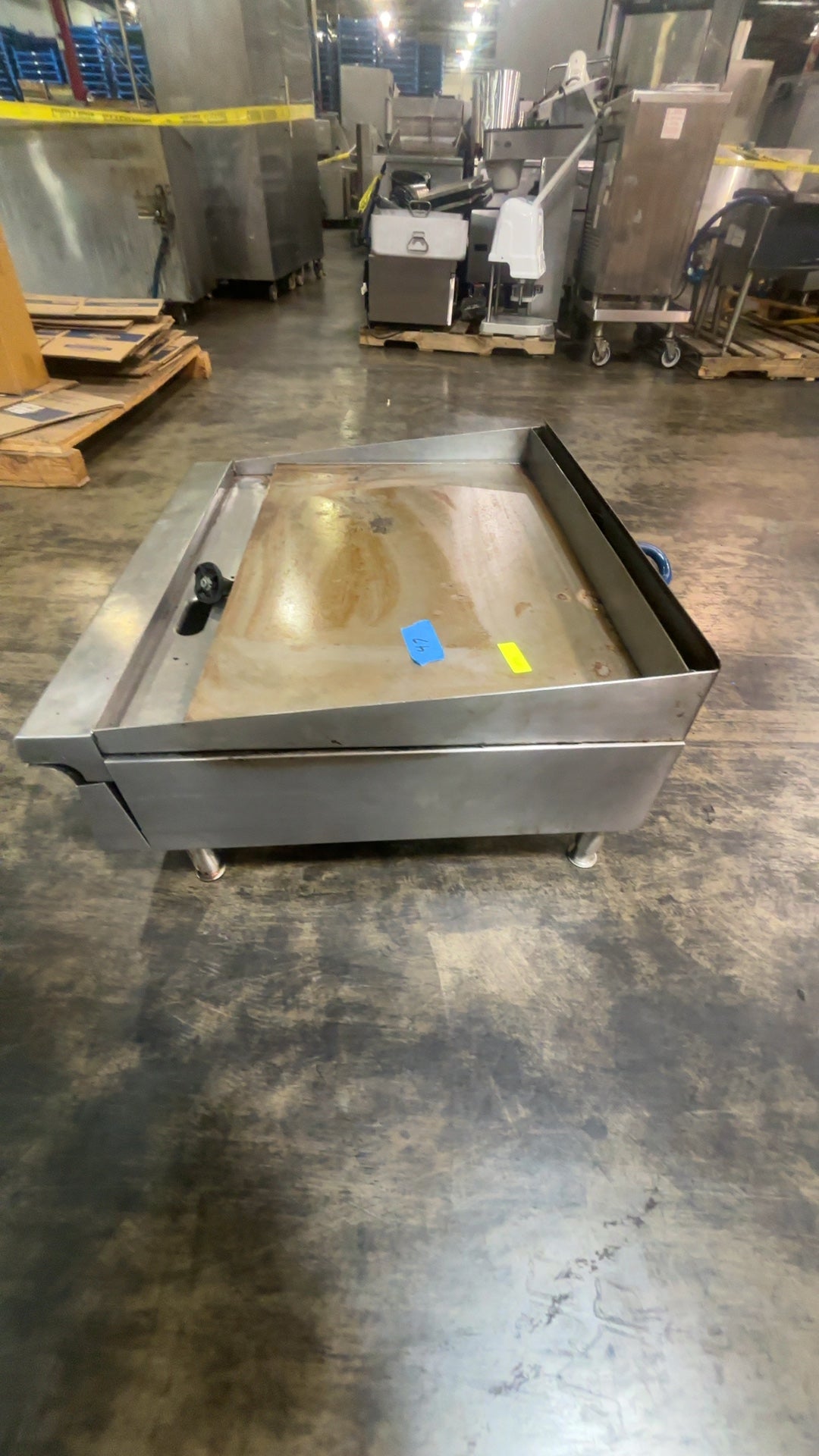 Garland Griddle, Countertop 4 Control Knobs