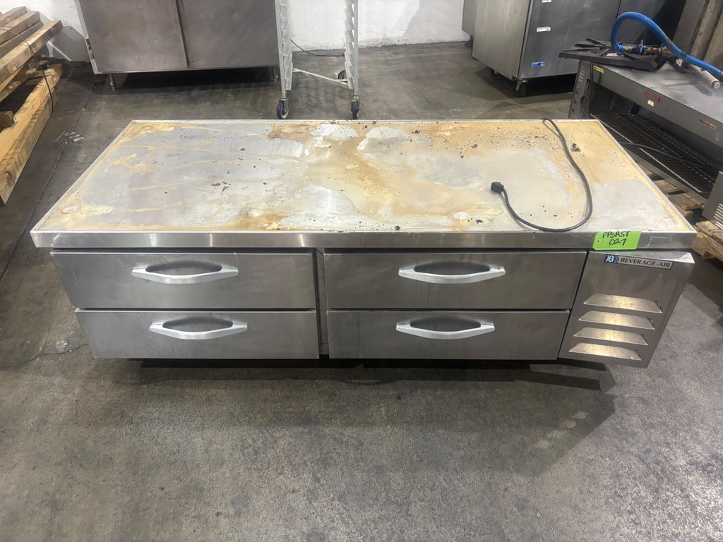 Beverage-Air WTRCS72HC 72" 4 Drawer Refrigerated Chef Base