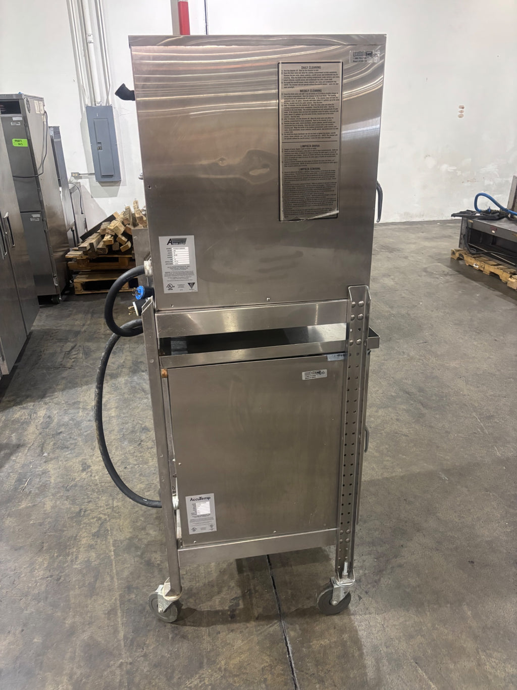 AccuTemp Commercial Steamer, With Stand - Lot of 2