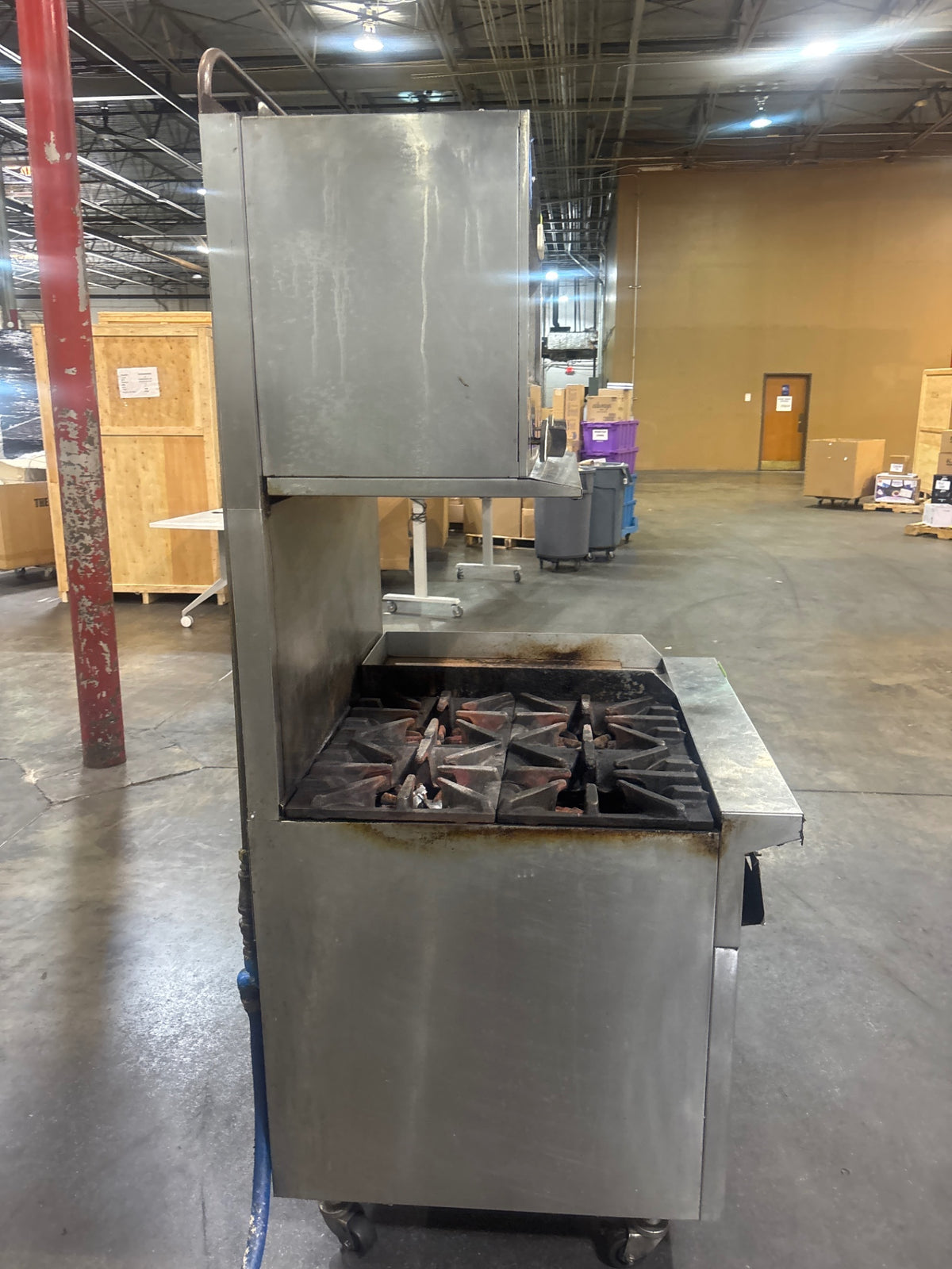 Garland G36-4G12S Gas 4 Burner Range With Griddle