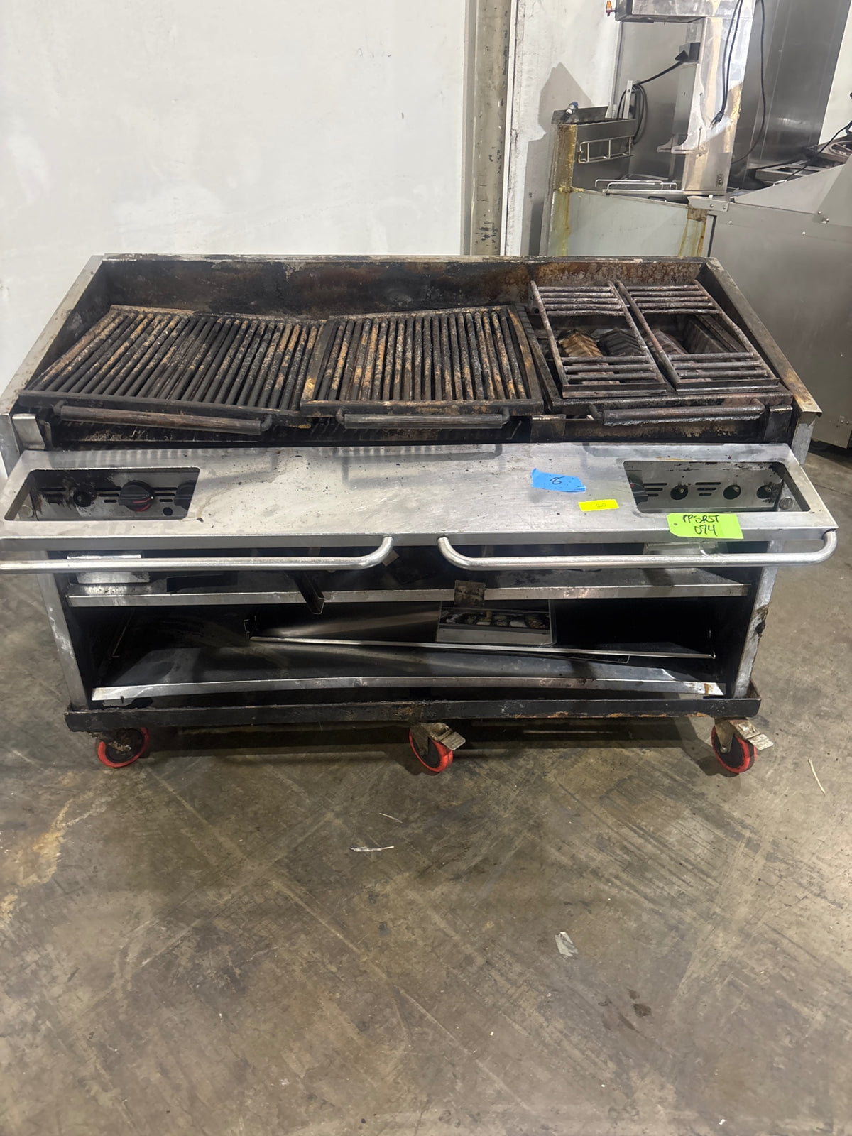 Gas 60" Charbroiler Grill
