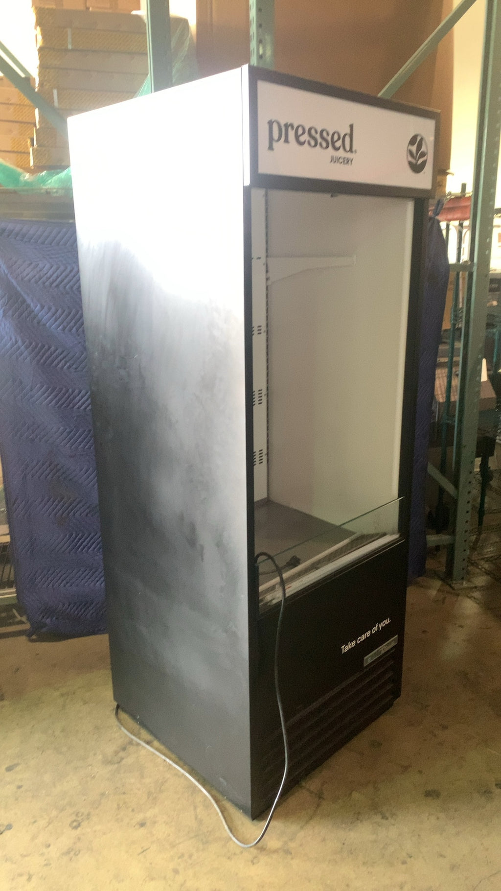 True TOAM-30-HC-TSL01 Refrigerator, Open Air Merchandiser 'pressed JUICERY' Branded, 115V