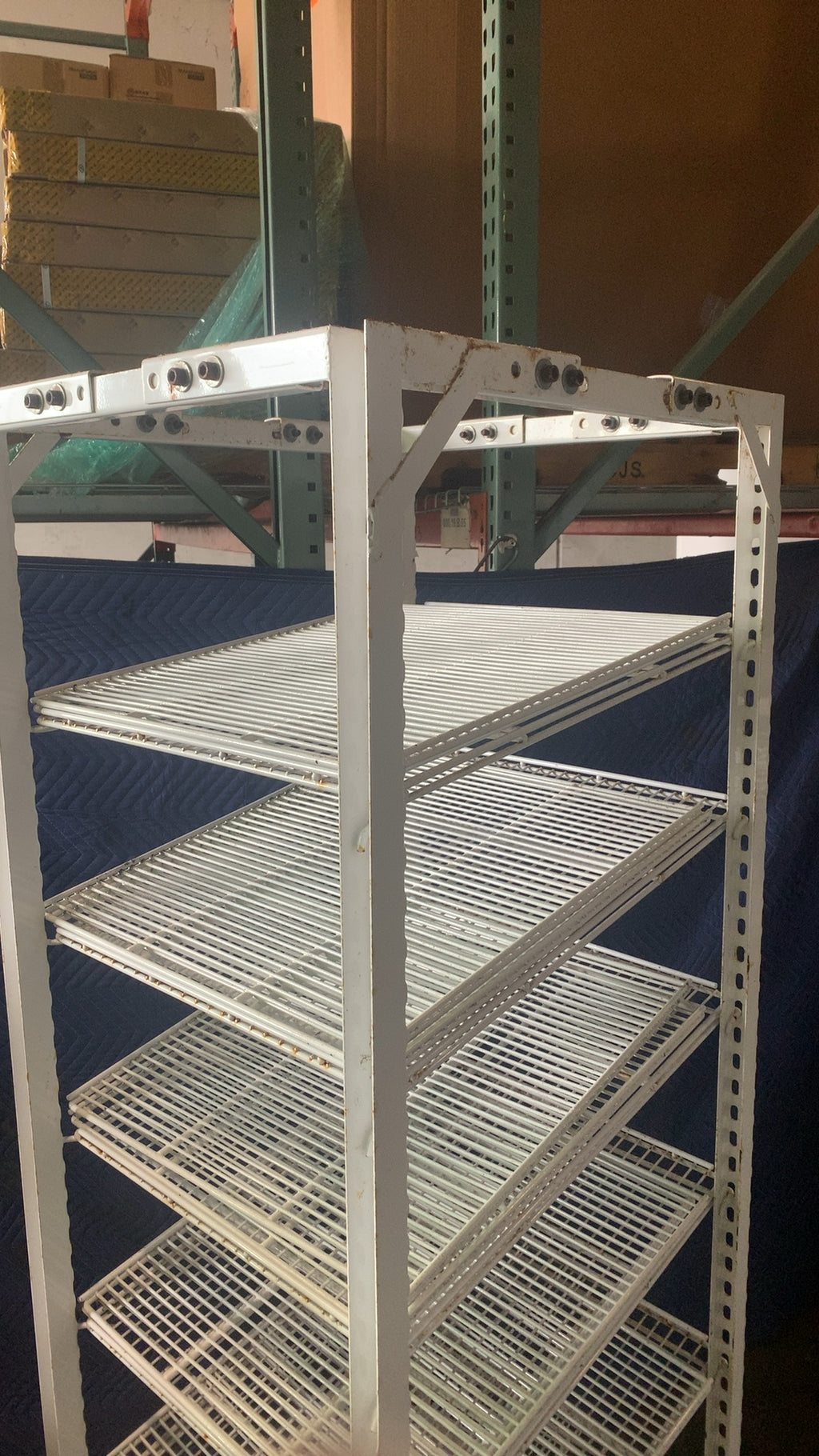 GenericMobileWireRack-6Tier Drying Rack, Mobile 6 Wire Shelves
