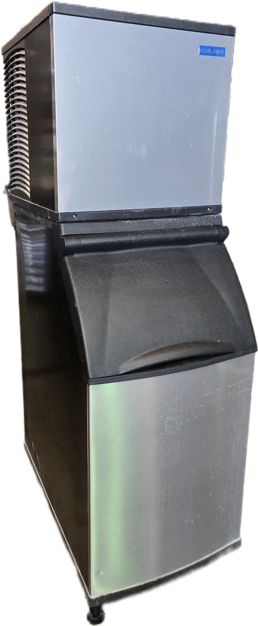 Manitowoc KDT0420A-161 Ice Machine Head and Bin Combination, Air Cooled 115 Volt NSF Certified on Wheels