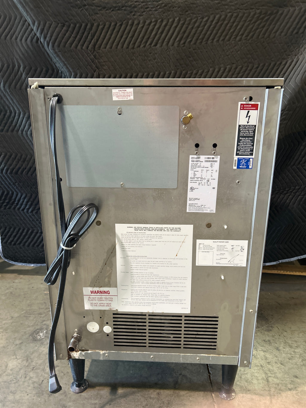 Ice-O-Matic ICEU150HA7 Ice Maker, Undercounter 115V 1 Phase 60Hz