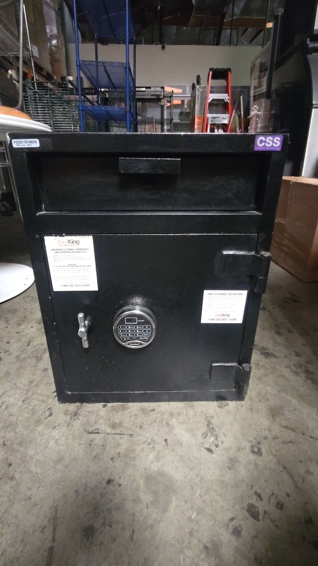FireKing DD Series Safe, Depository, Drop Slot Electronic Keypad Lock