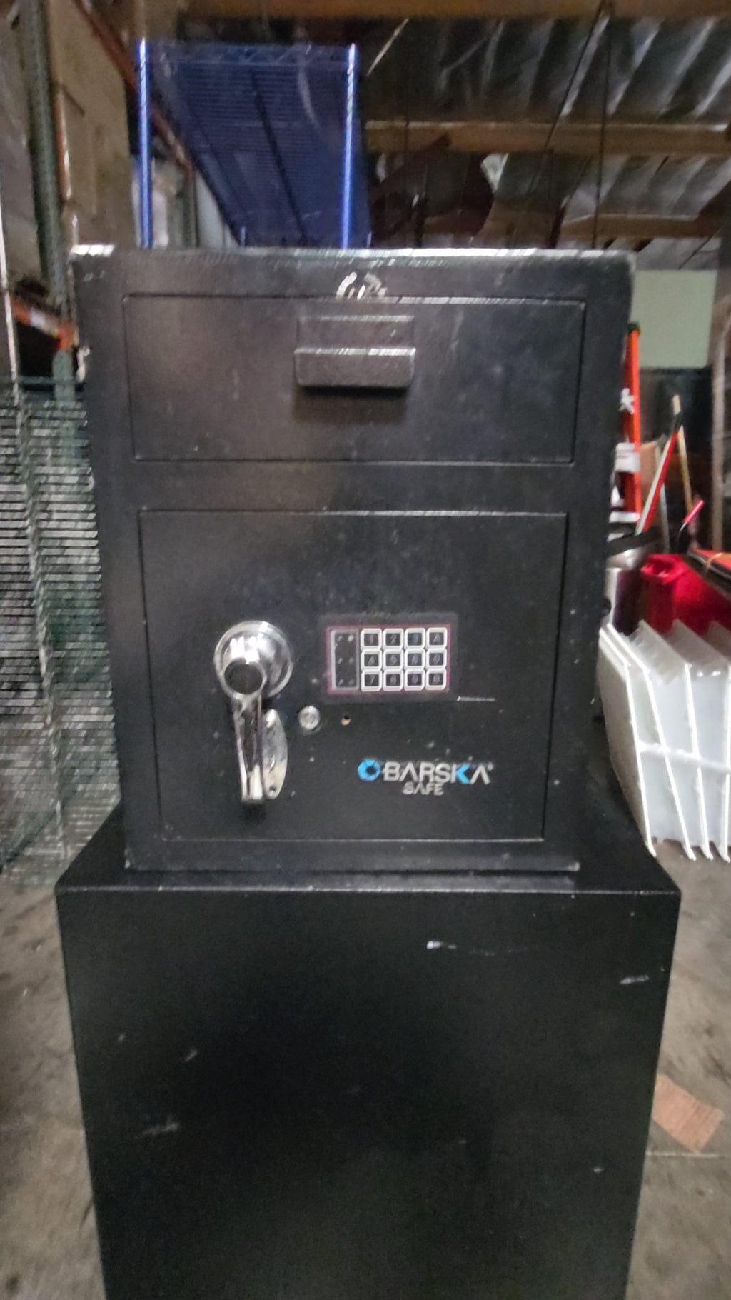 BARSKA Depository Safe Series Safe, Depository Electronic Keypad Lock Top Drawer