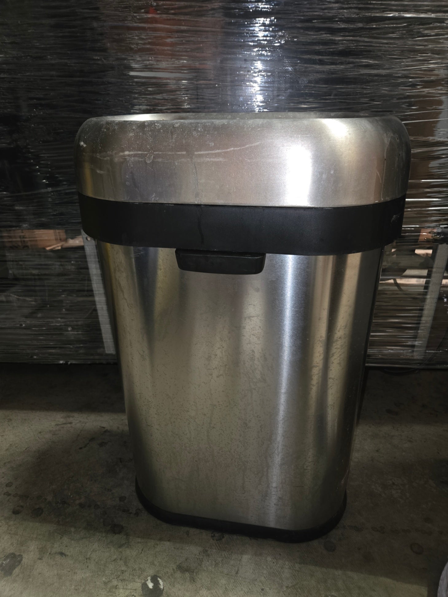Kingsford Charcoal Storage Dispenser And Rubbermaid Waste Receptacle