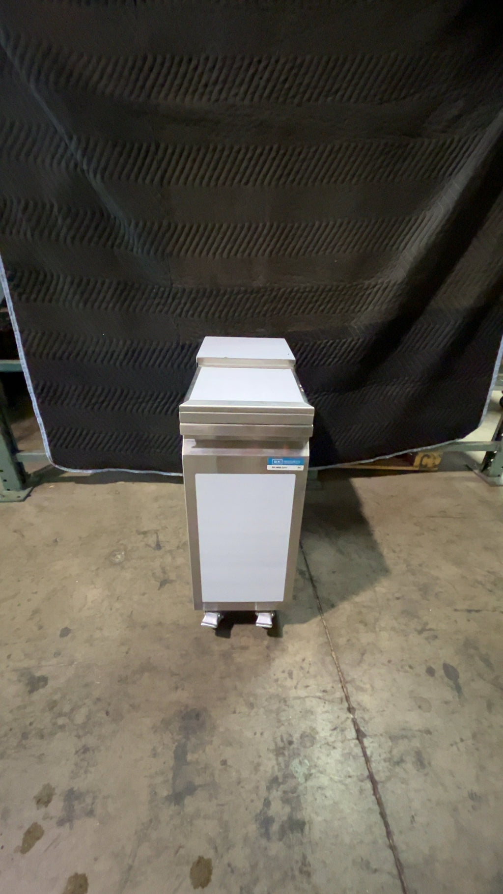 BK RESOURCES BK-MIB-2411 Ice Bin, Insulated Mobile Stainless Steel NSF Certified