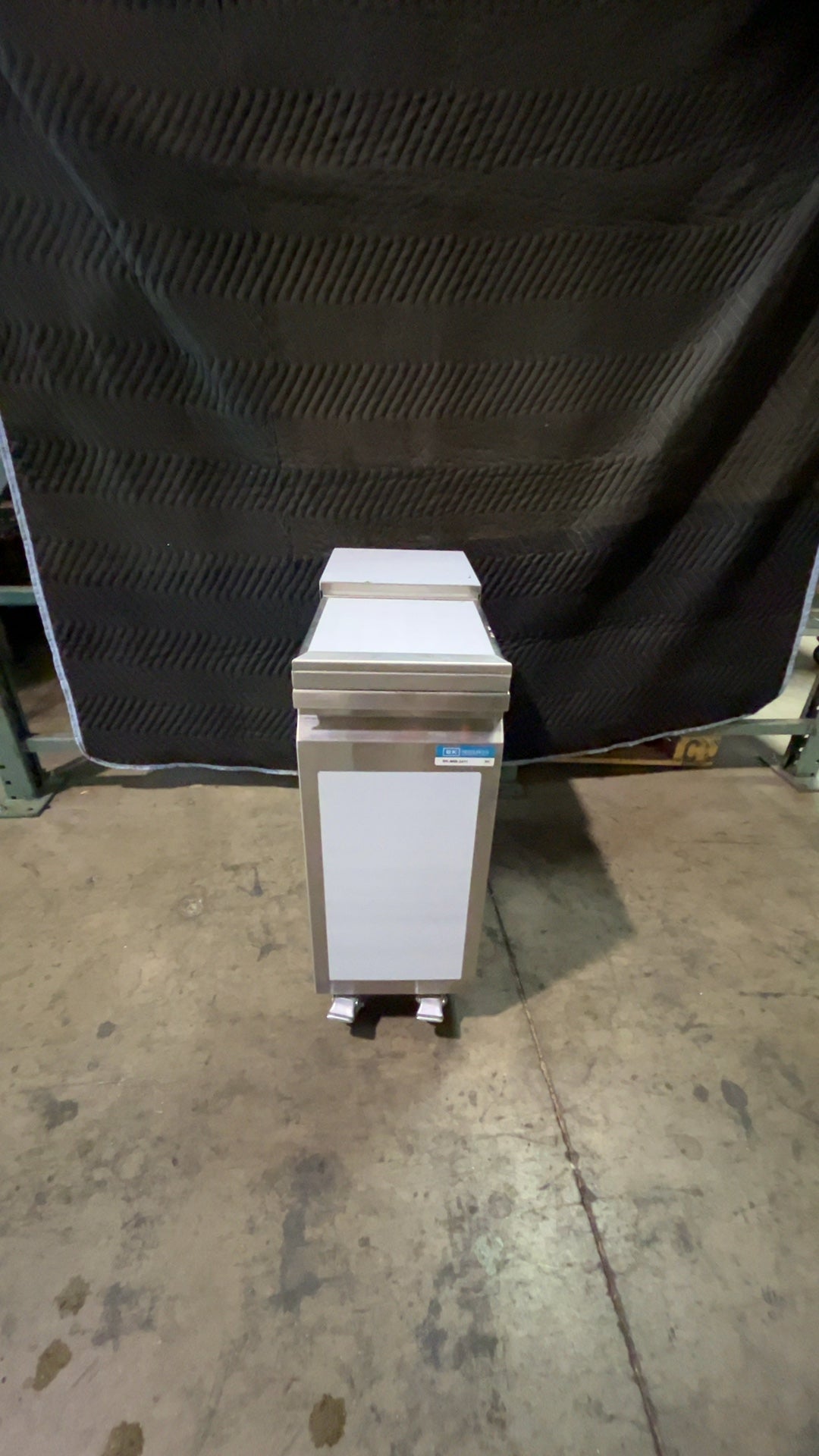 BK RESOURCES BK-MIB-2411 Ice Bin, Insulated Mobile Stainless Steel NSF Certified