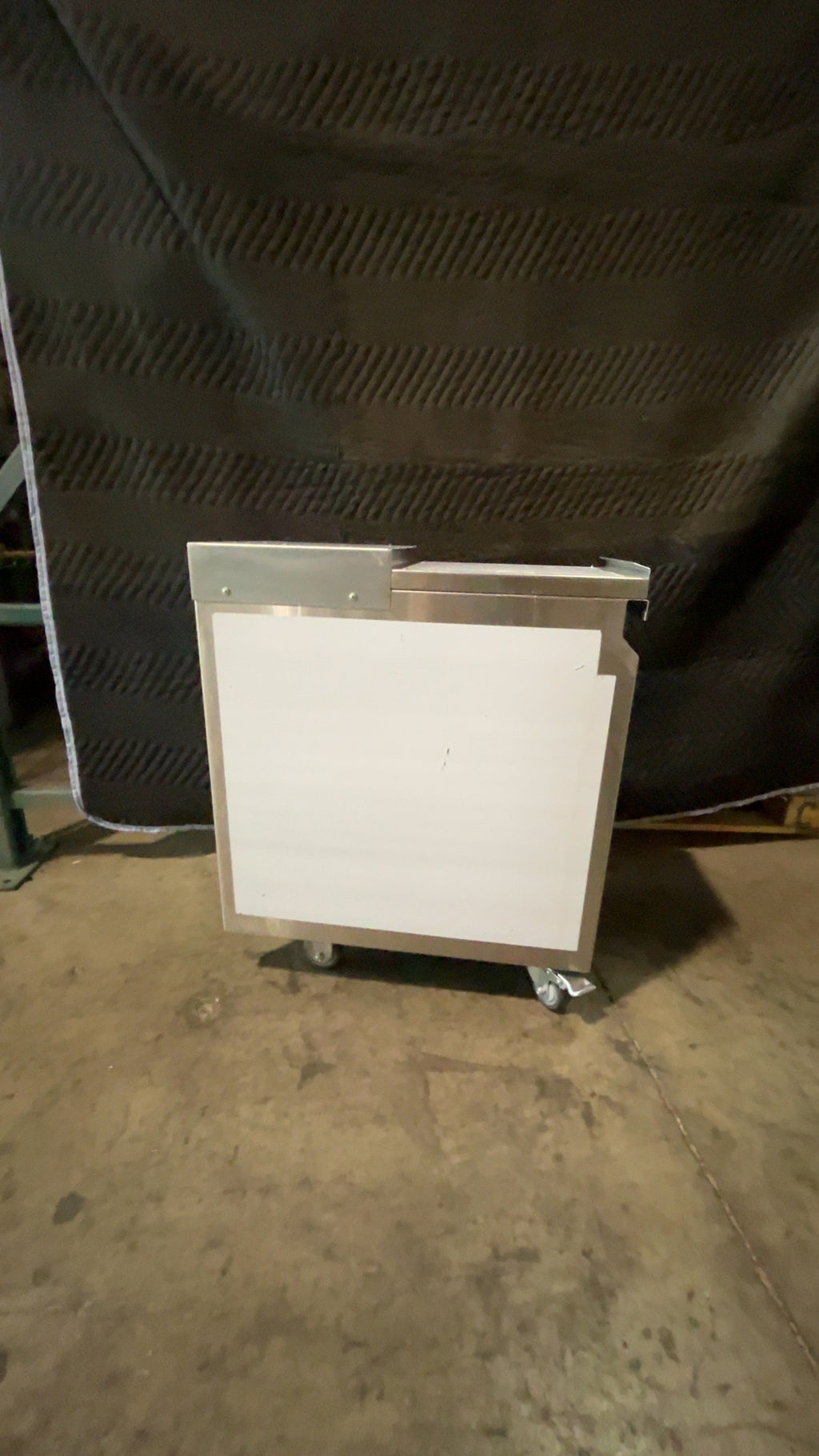 BK RESOURCES BK-MIB-2411 Ice Bin, Insulated Mobile Stainless Steel NSF Certified