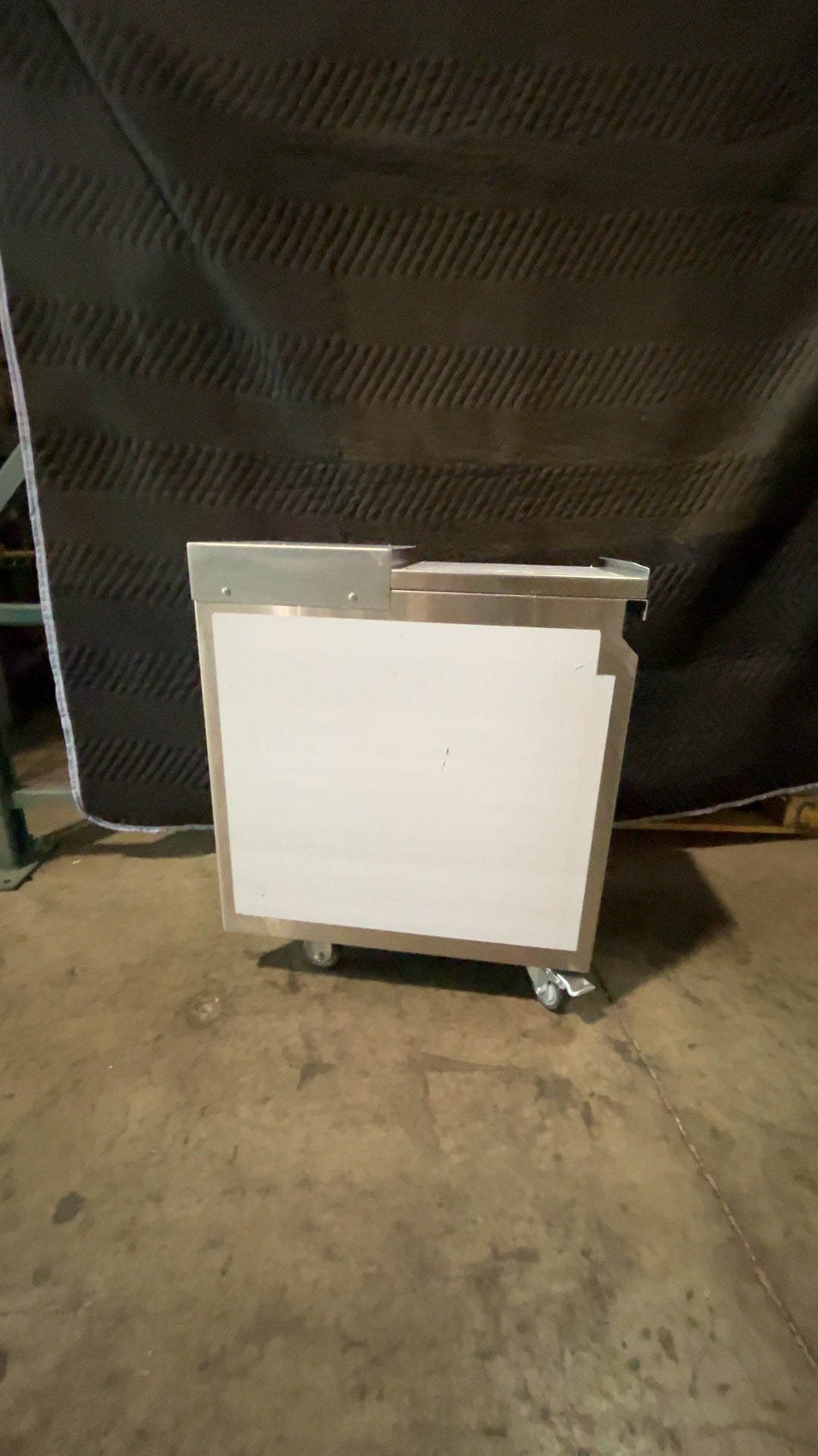 BK RESOURCES BK-MIB-2411 Ice Bin, Insulated Mobile Stainless Steel NSF Certified