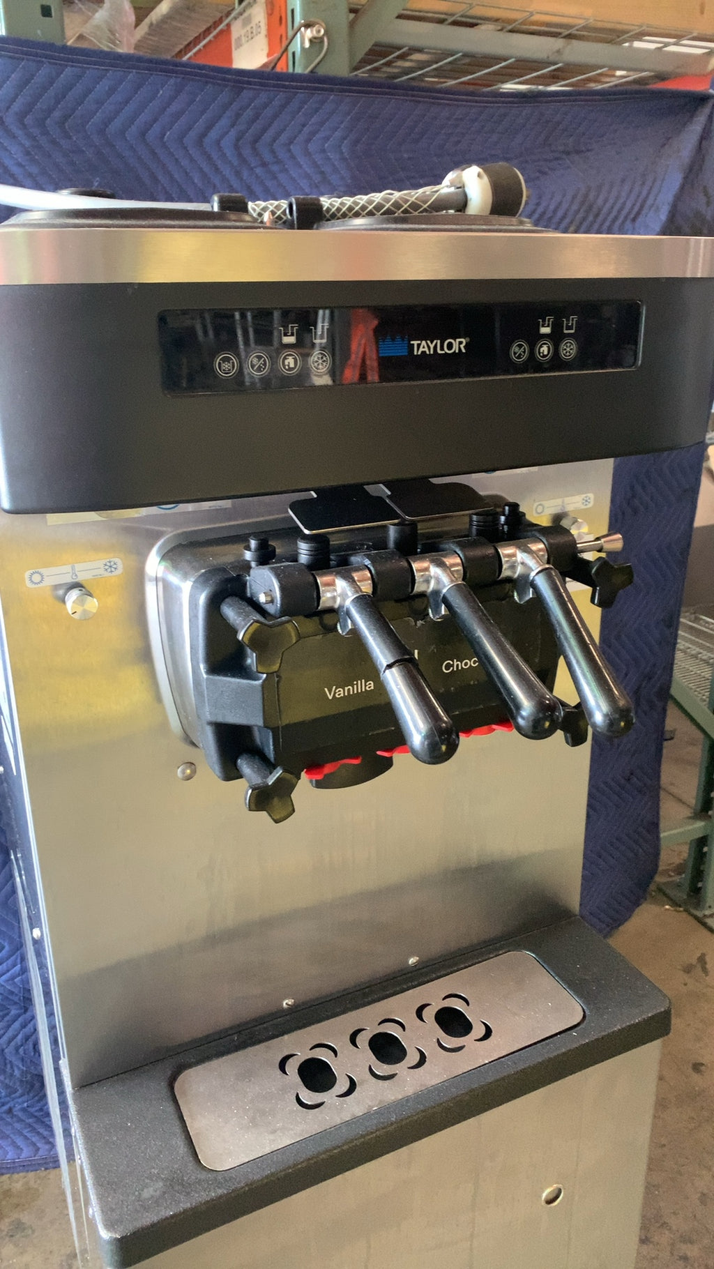 TAYLOR C791-33 Soft Serve Ice Cream Machine, Floor Model Three Flavor 208-230V Three Phase