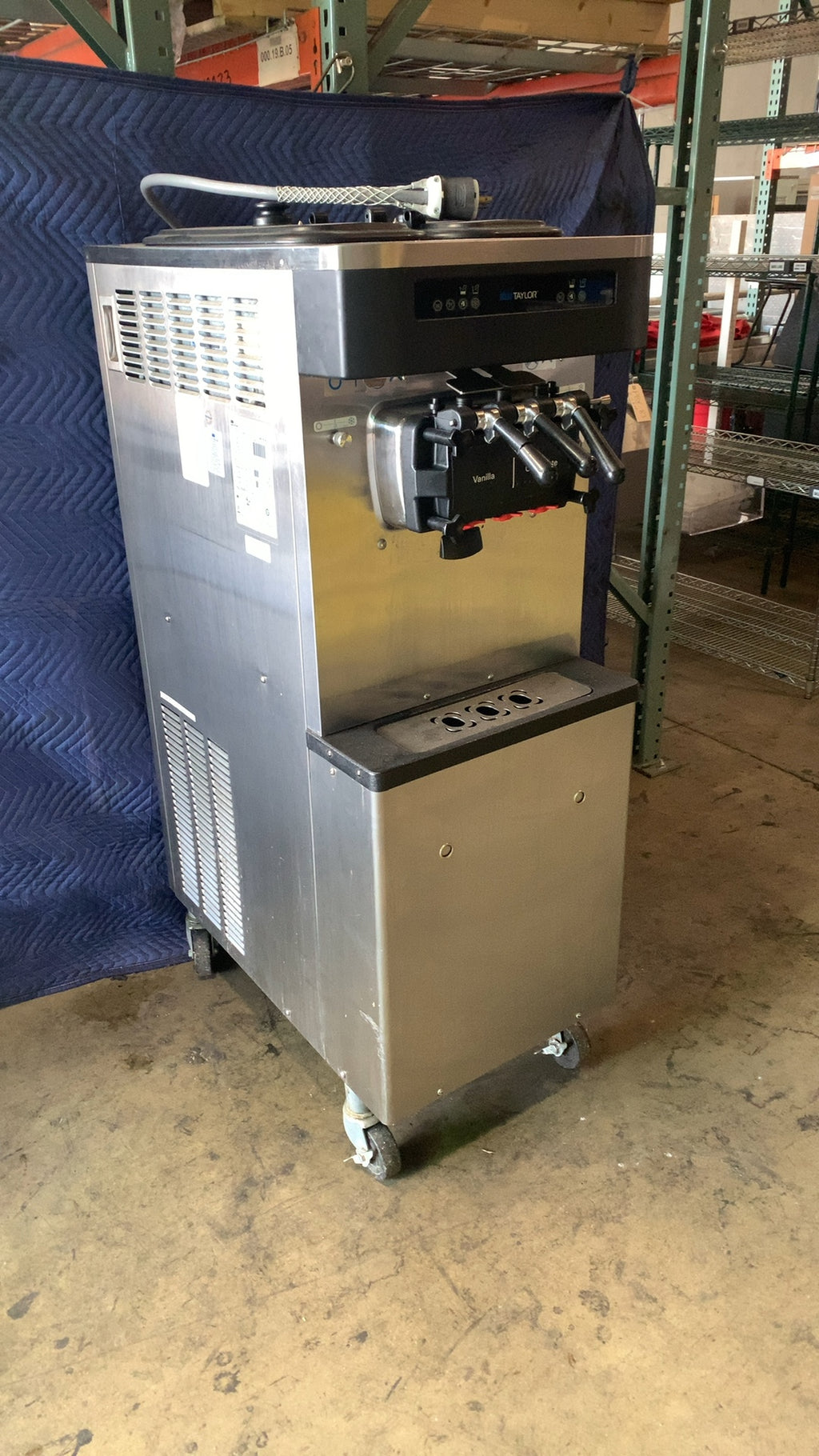 TAYLOR C791-33 Soft Serve Ice Cream Machine, Floor Model Three Flavor 208-230V Three Phase
