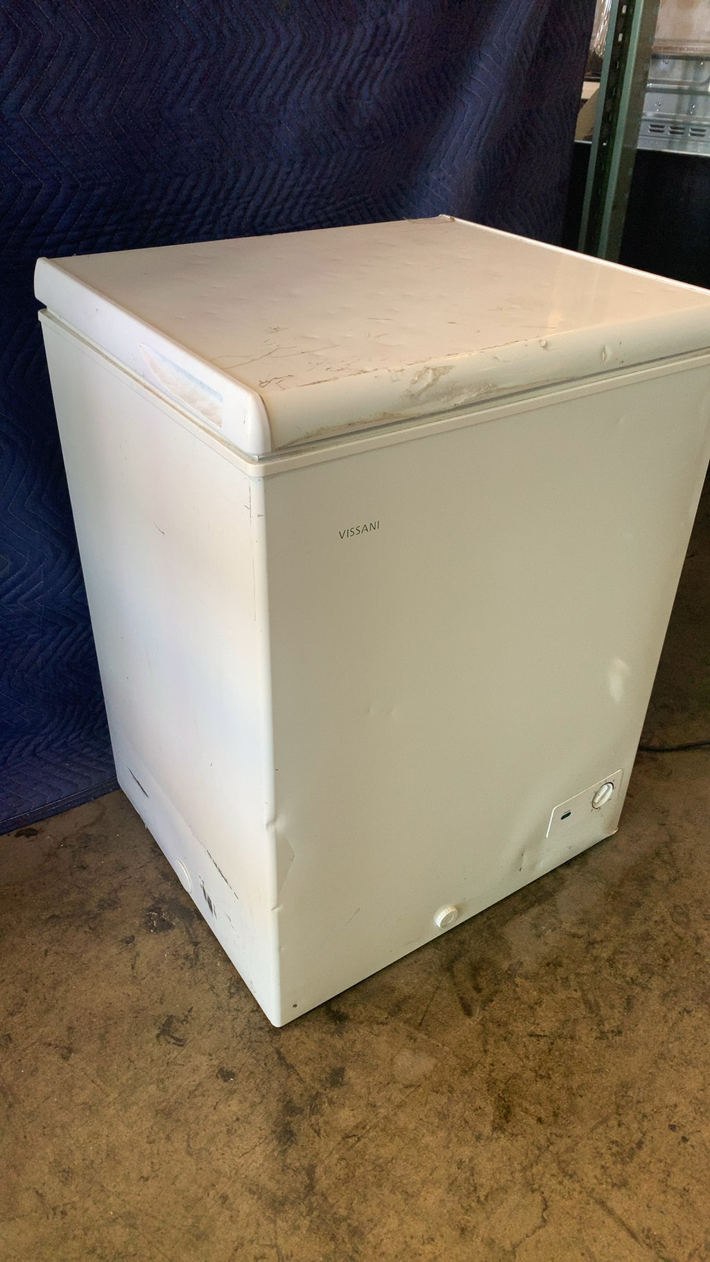 VISSANI DCM5ORBWW Chest Freezer, Household Top Load Temperature Control White