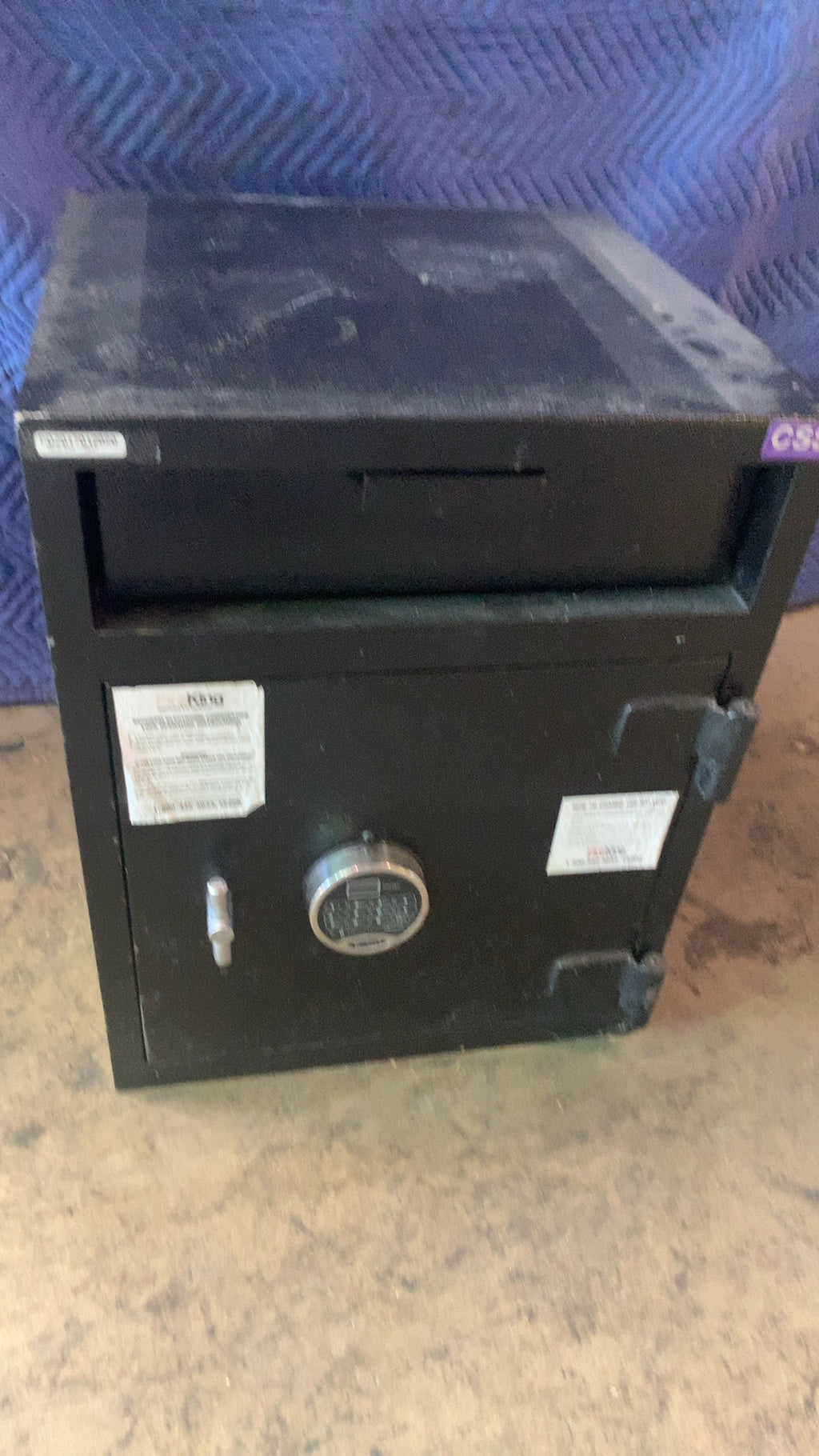 FireKing Depository Series Safe, Depository, Drop Slot SecuRam ProLogic Electronic Keypad Lock