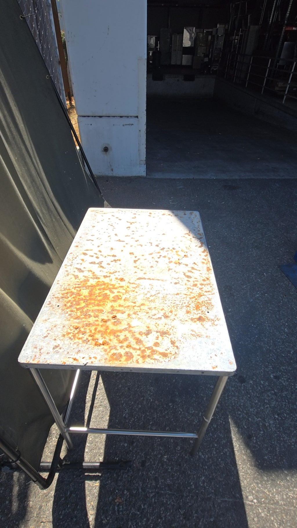 METAL-WORKDESK-3D Work Table, Industrial 3 Drawers