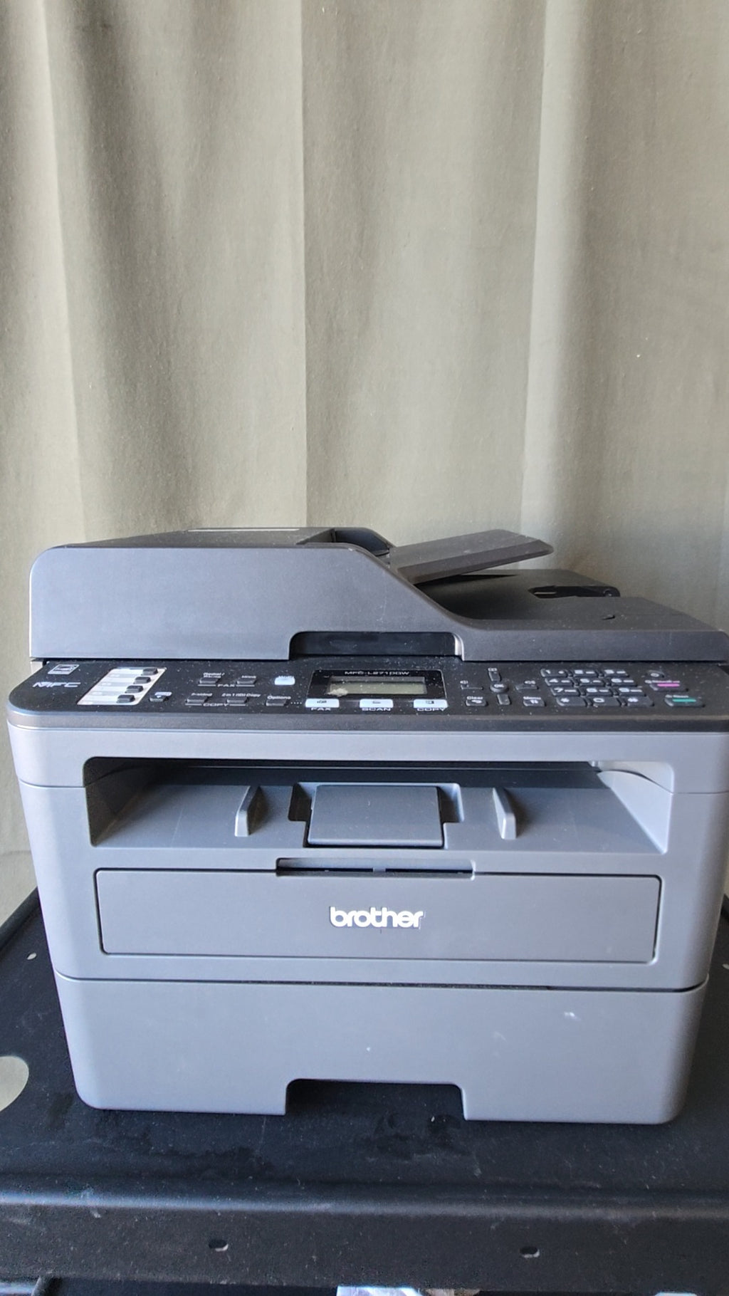 Brother MFC-L2710DW Multi-function Printer, Laser Wi-Fi NFC Automatic Document Feeder