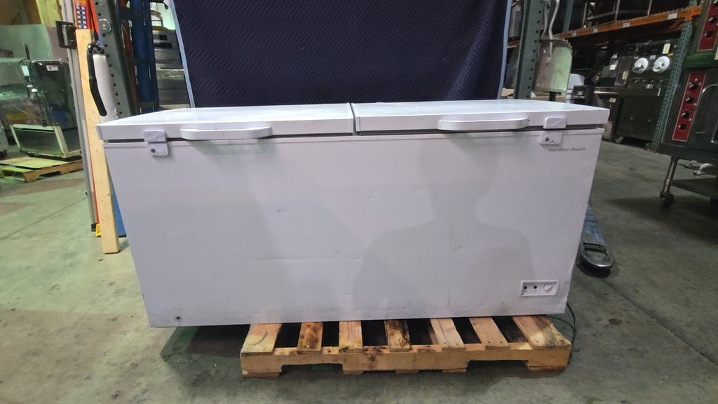 Hamilton Beach HBFRF-1749-3BCOM Chest Freezer, Double Door Freestanding 115V, includes 2 Baskets