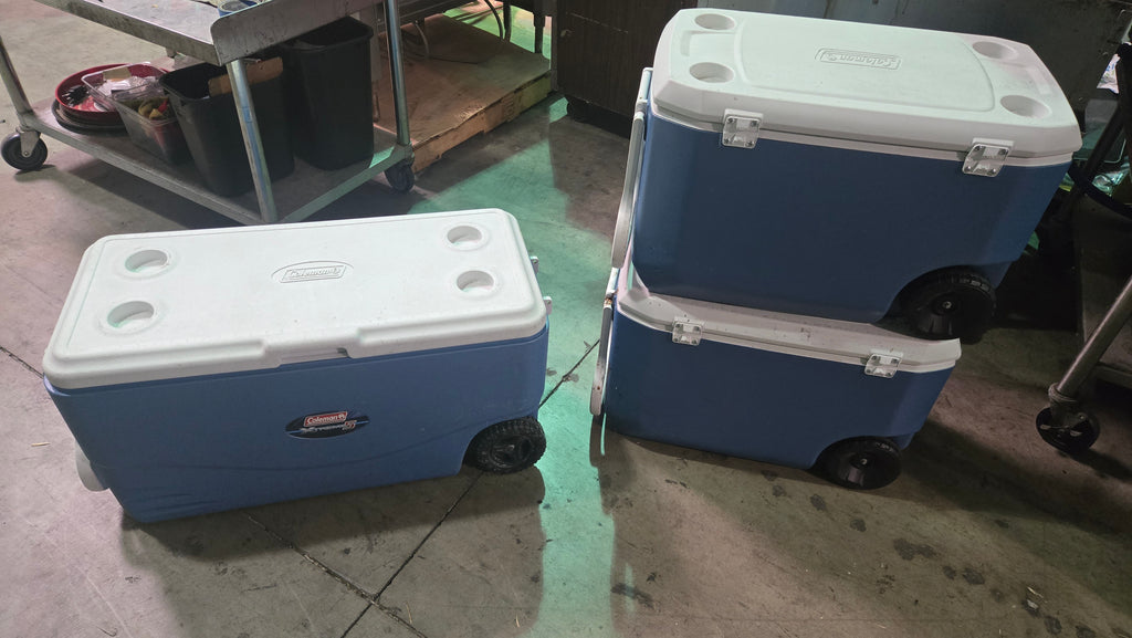 Coleman Xtreme 50 Quart Wheeled Cooler, Hard-Sided