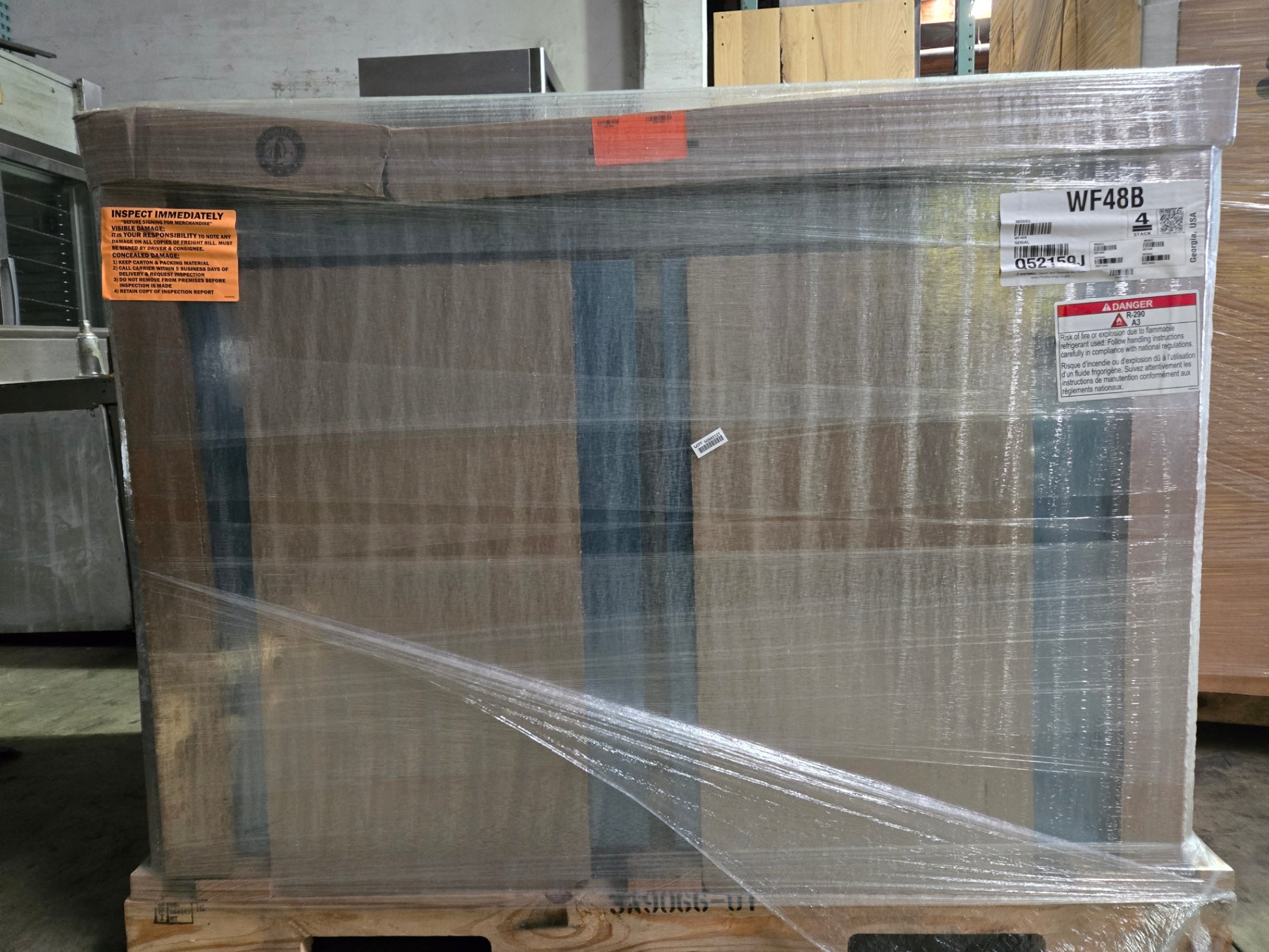 New Hoshizaki Steelheart B Series WF48B 48" Worktop Freezer