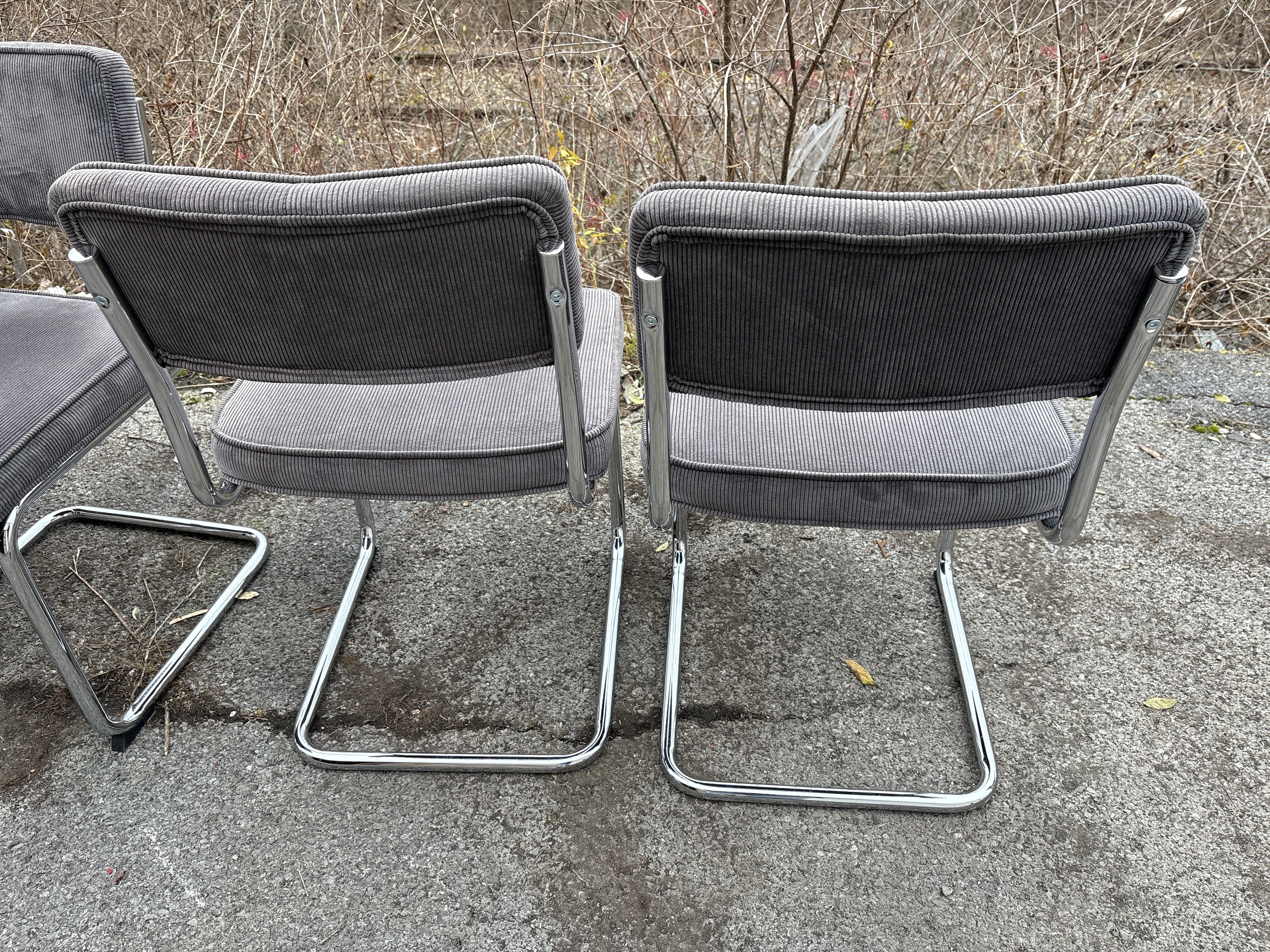 Waiting Room Chair with Padded Seat and Back - Lot of 4