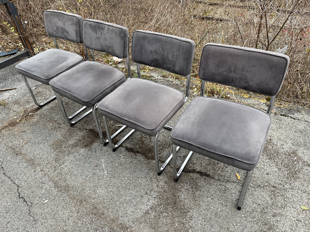 Waiting Room Chair with Padded Seat and Back - Lot of 4