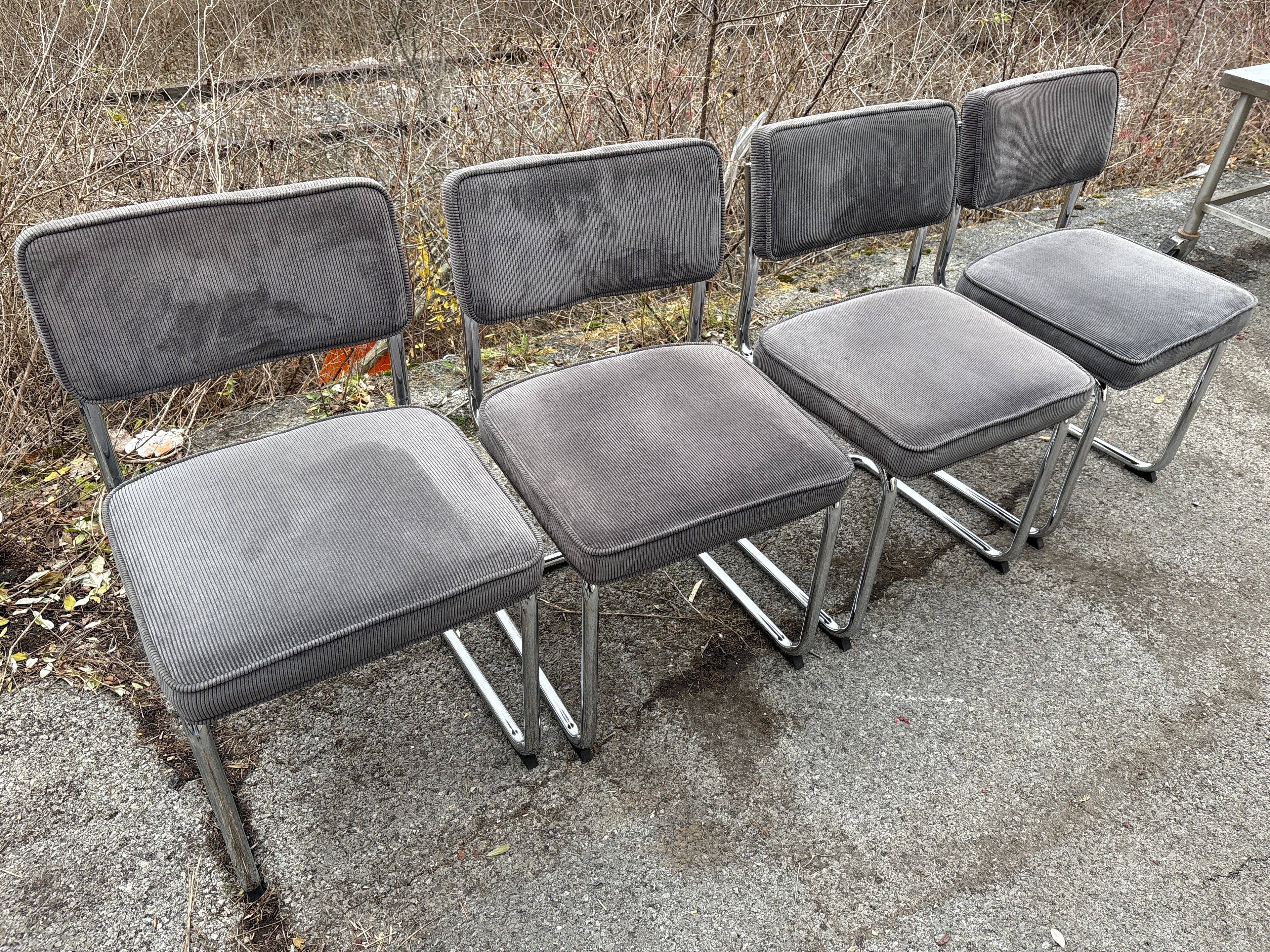 Waiting Room Chair with Padded Seat and Back - Lot of 4