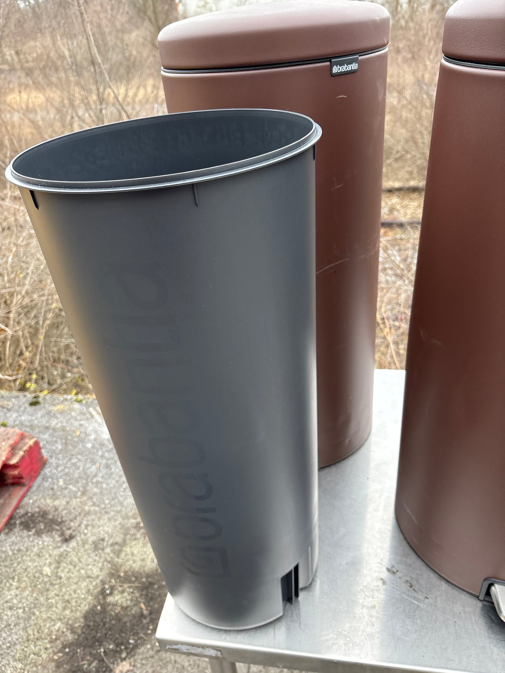 Brabanita Newlcon Pedal Waste Bin, 30 Liter - Lot of 4