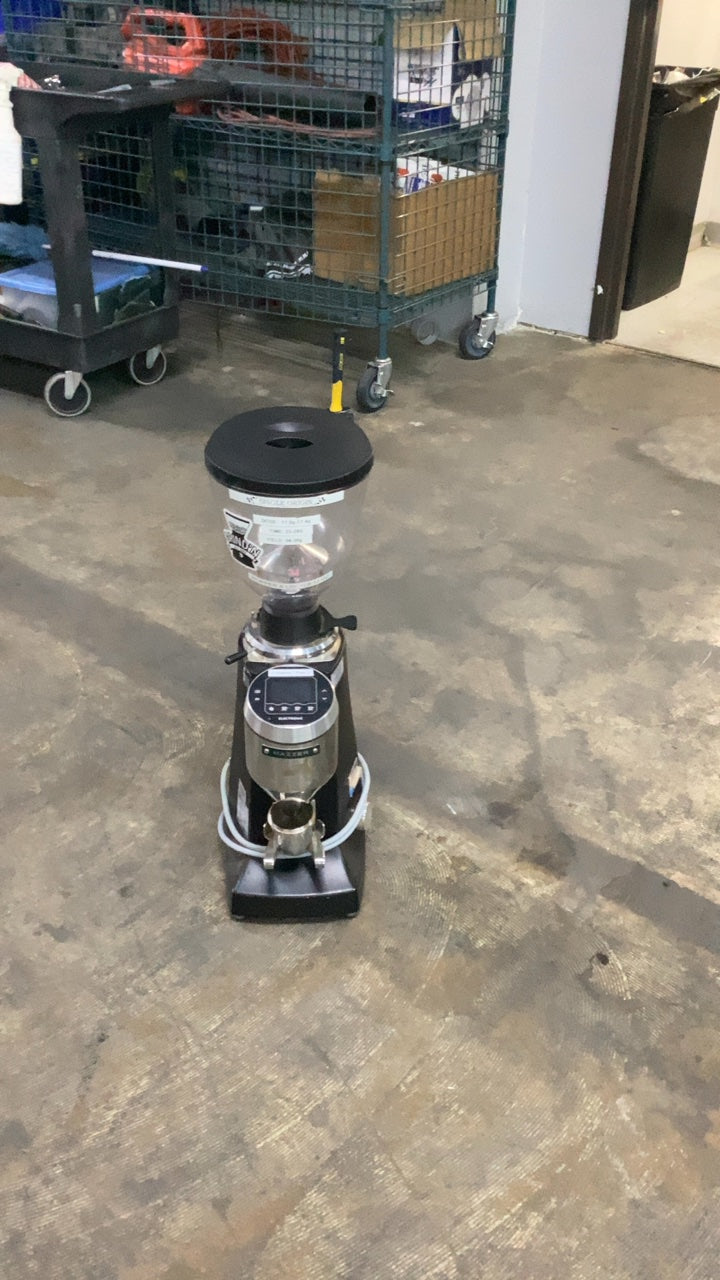 Mazzer MAJOR V elect Coffee Grinder, Electronic With Bean Hopper Digital Display