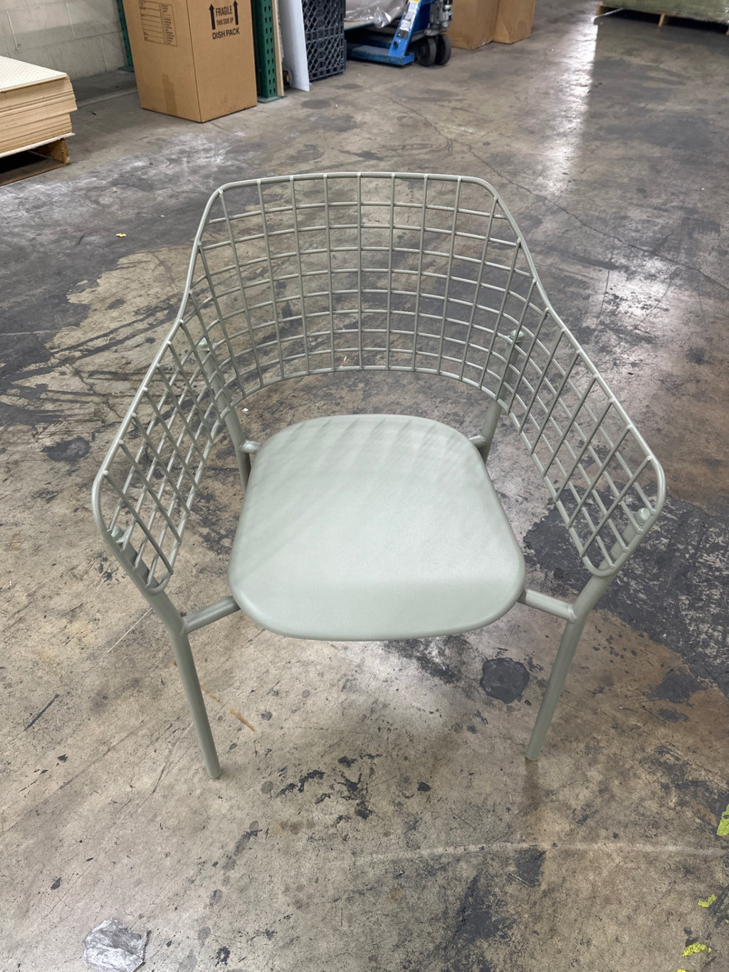 Emu Lyze Armchair - Green Grey - Lot of 4