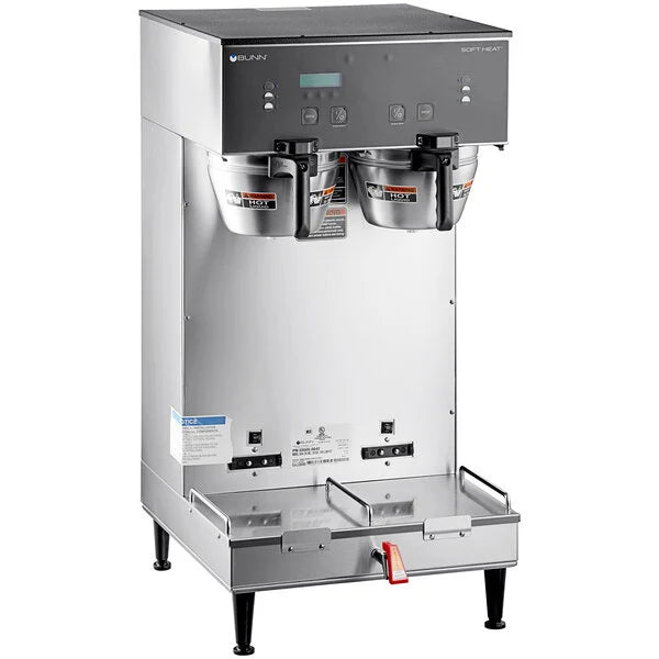 Bunn 33500.0052 Dual Soft Heat DBC Coffee Brewer With Lower Faucet - 240v