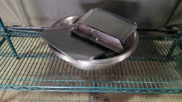 Green Wire Rack Shelving Unit With Miscellaneous Kitchen Items