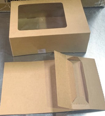 Kraft CWSANDWICHKRAFTW Box Sandwich With Insert Window