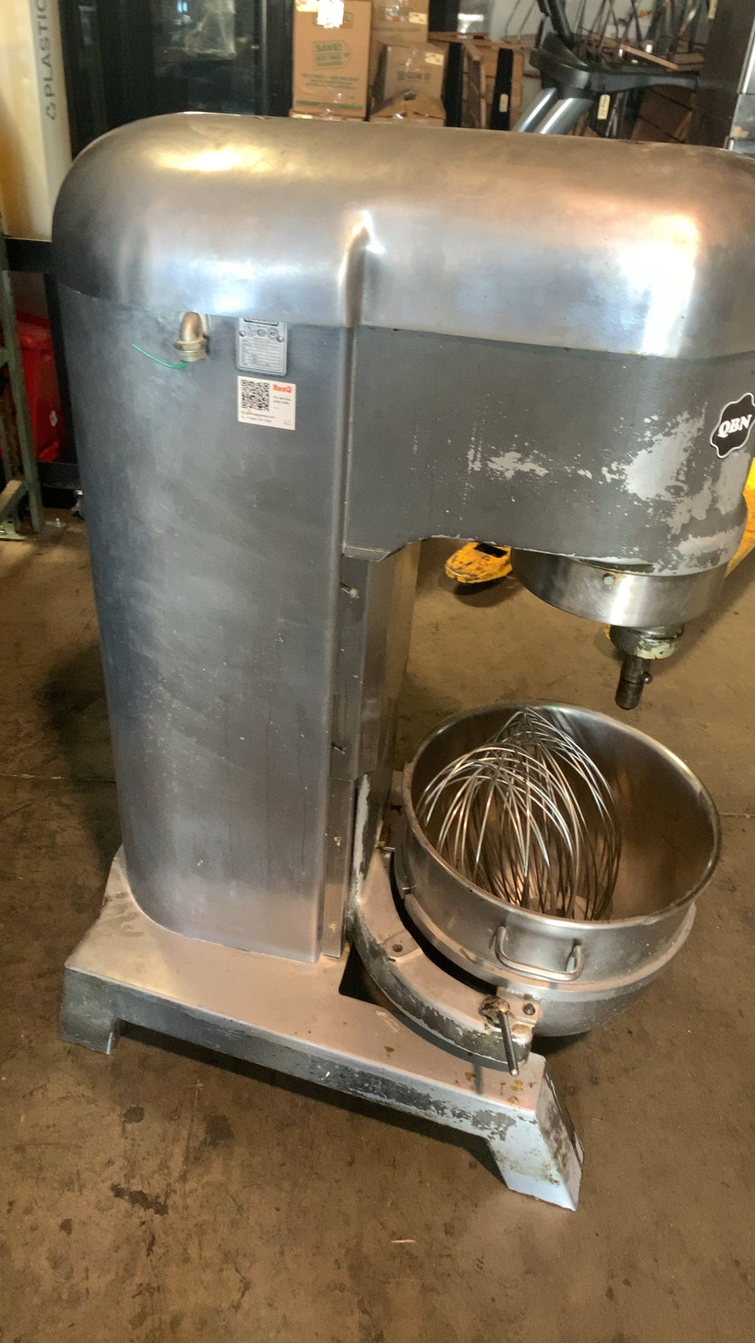 HOBART H-600D1 Mixer, Commercial Planetary Floor Model 2 HP