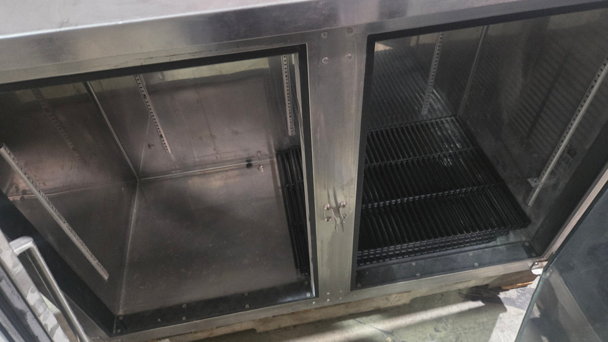 Perlick BBR48-O Refrigerator, Back Bar, Under Counter 2 Solid Swing Doors Stainless Steel 115V