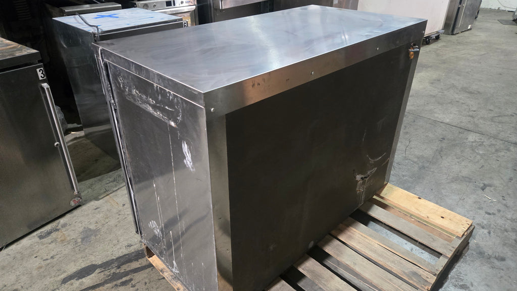 Perlick BBR48-O Refrigerator, Back Bar, Under Counter 2 Solid Swing Doors Stainless Steel 115V