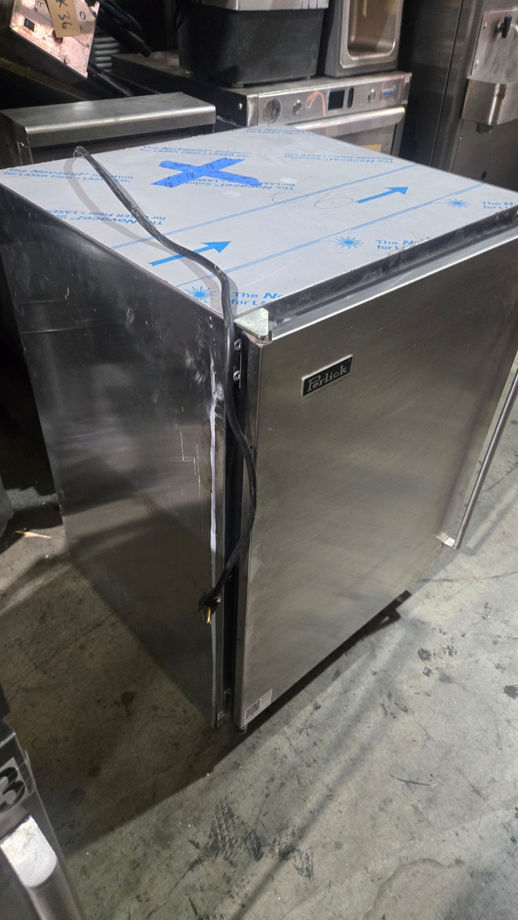 Perlick HC24FS Freezer, UnderCounter, Single Solid Swing Door, Stainless